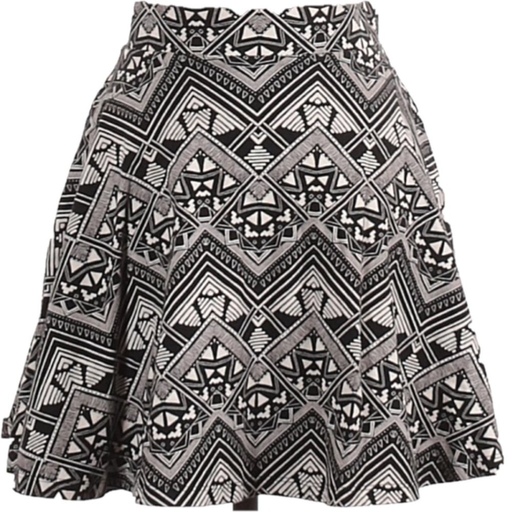 Victoria's Secret Pink Casual Boho | Skater Mini Skirt - Picture 1 of 4